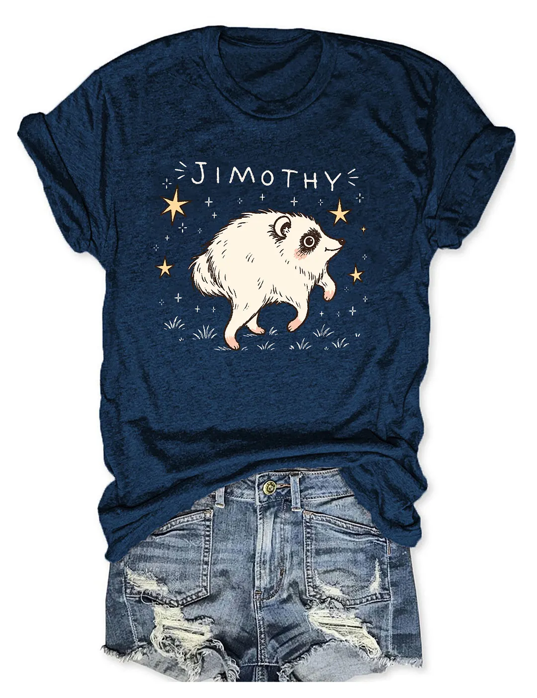 Funny Raccoon Jimothy T-shirt
