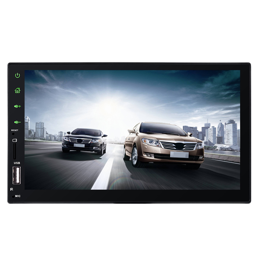 

7019 Double 2 DIN Car Radio Multimedia Player Bluetooth-compatible AUX USB Head Unit, W/ cam, 501 Original