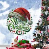 Diamond Painting Acrylic Merry Christmas Diamond Painting Hanging Pendant Ornaments