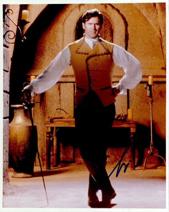 Bruce Campbell (Jack Of All Trades) signed 8x10 Photo Poster painting COA