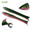 Fish-shaped lure rod, telescopic rod, recreational rod, portable fishing rod