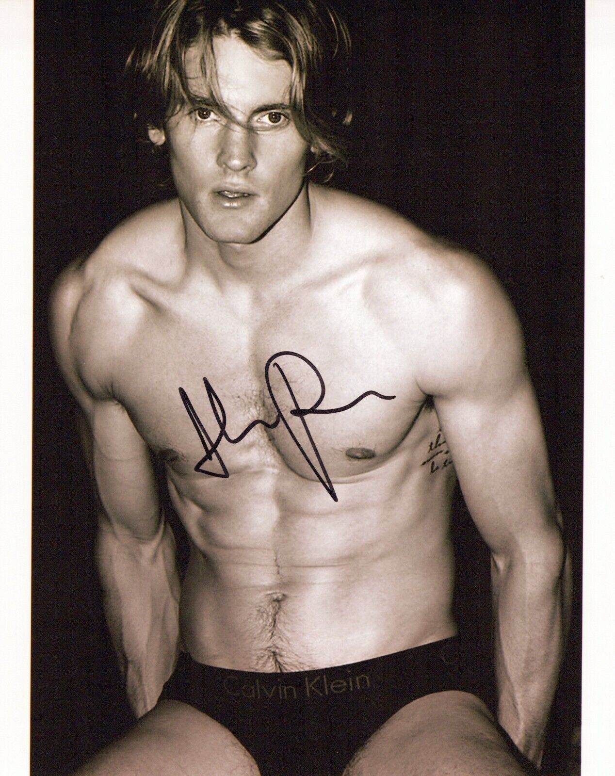 Josh Pence head shot autographed Photo Poster painting signed 8x10 #5