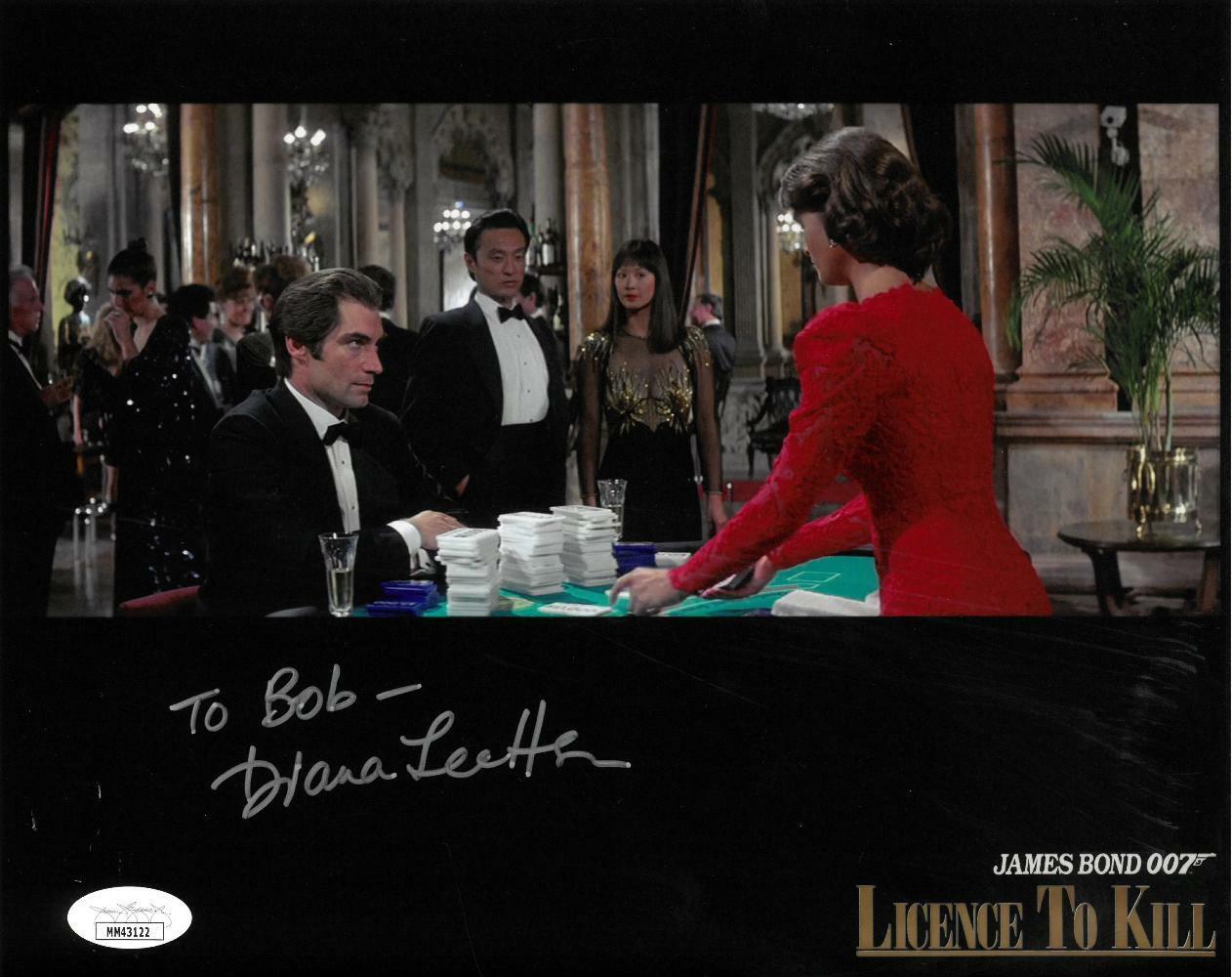 Diana Lee-Hsu Signed James Bond Authentic Autographed 8x10 Photo Poster painting JSA #MM43122