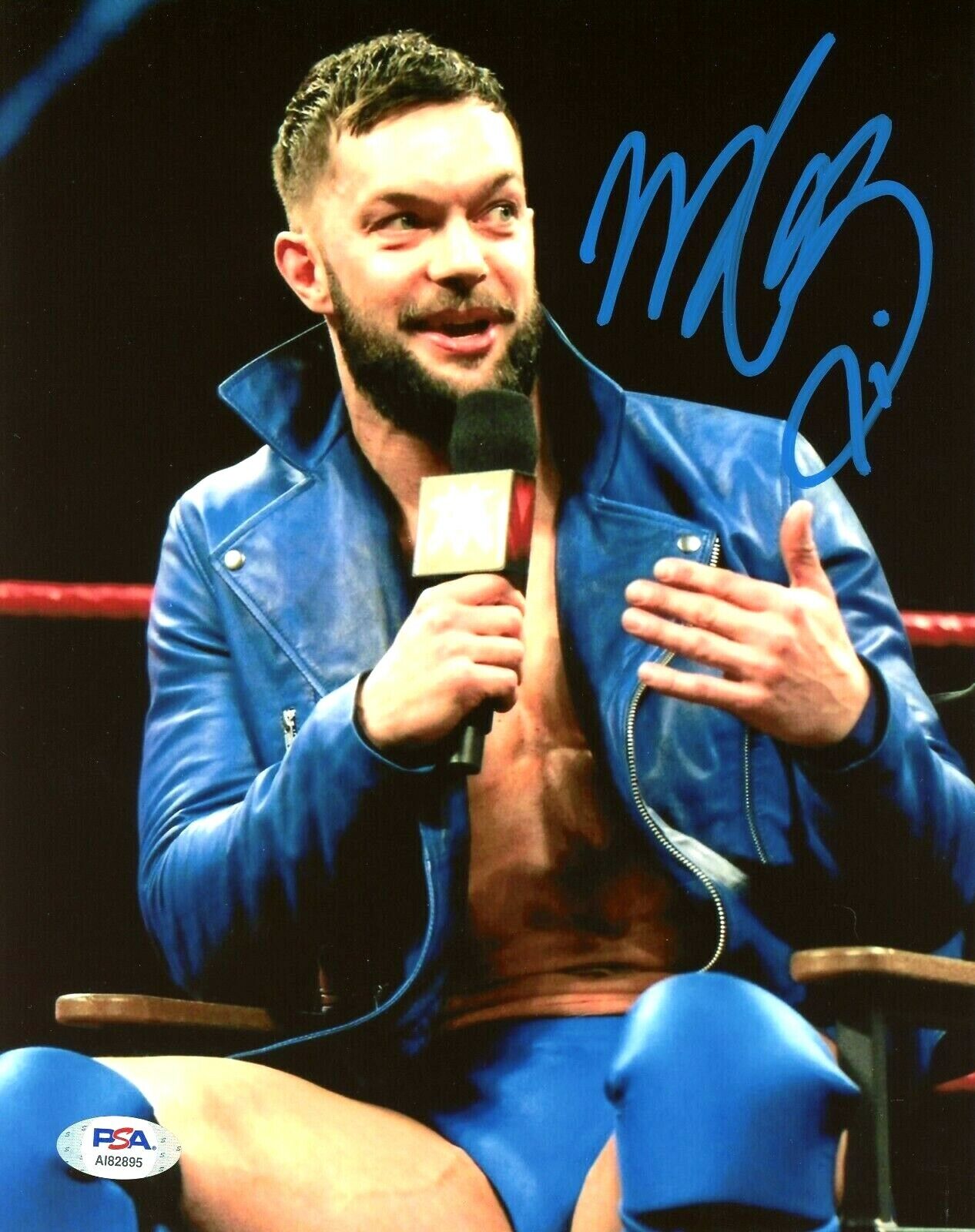 WWE FINN BALOR HAND SIGNED AUTOGRAPHED 8X10 Photo Poster painting WITH PROOF AND PSA DNA COA 44