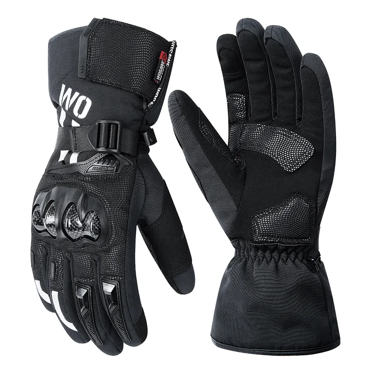 WOSAWE Waterproof Motorcycle Riding Racing Motorcycle Gloves Unisex Touch Screen 