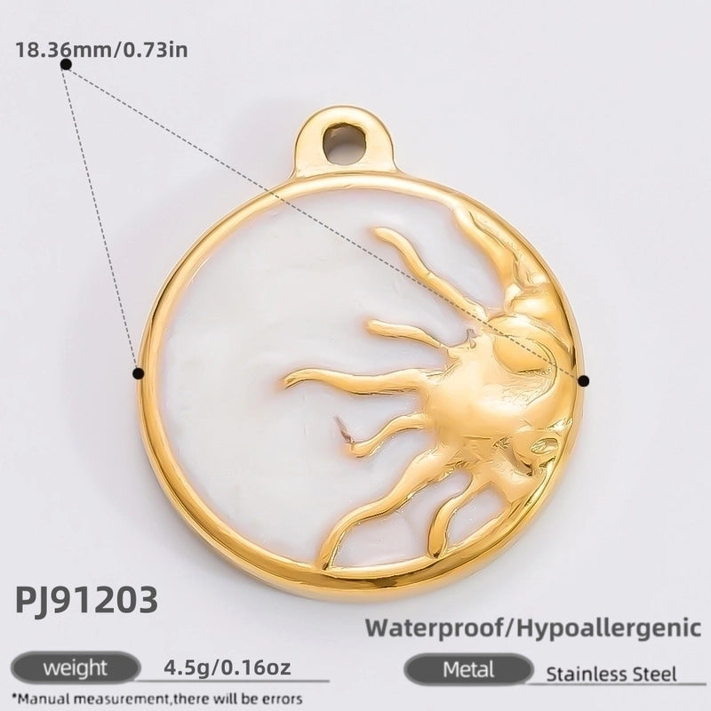 1 Piece 11.1*11.2MM 15.7*17MM 304 Stainless Steel Heart Shape Pendant Chain Jewelry Accessories