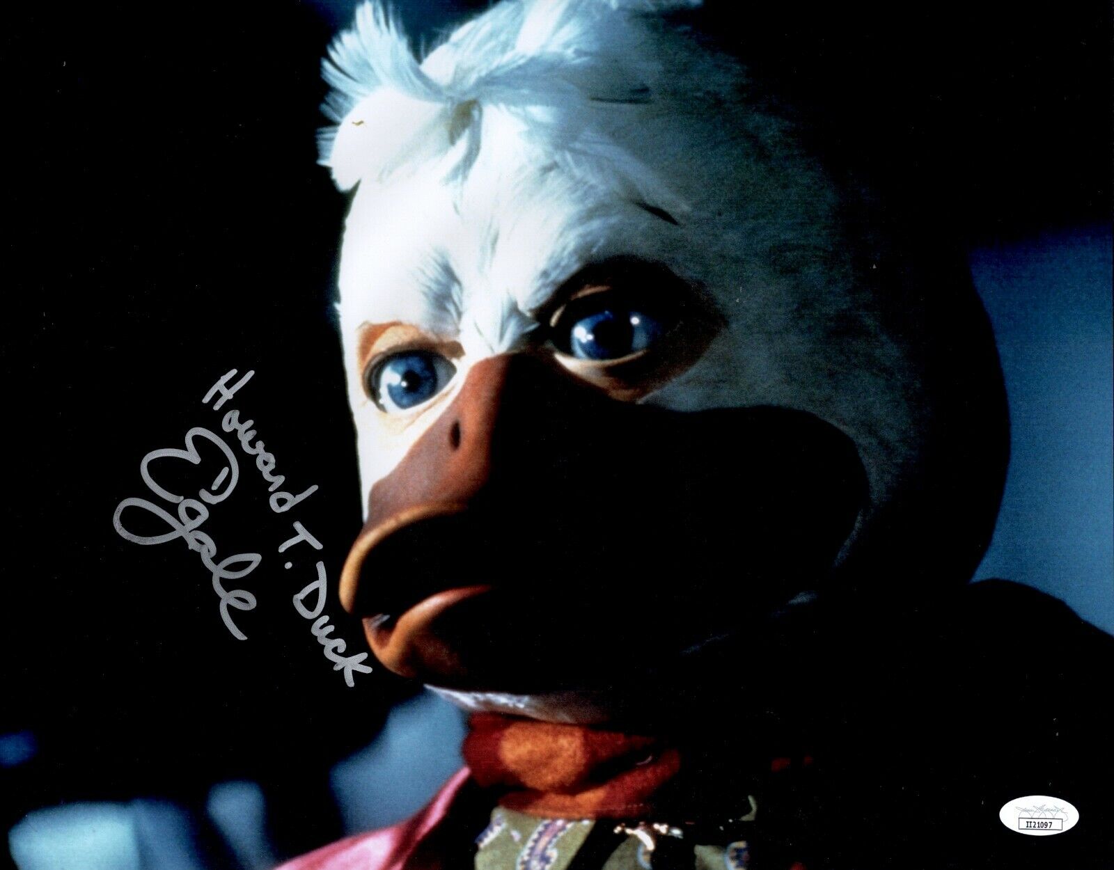 ED GALE Howard The Duck Signed 11x14 Photo Poster painting In Person Autograph JSA COA Cert