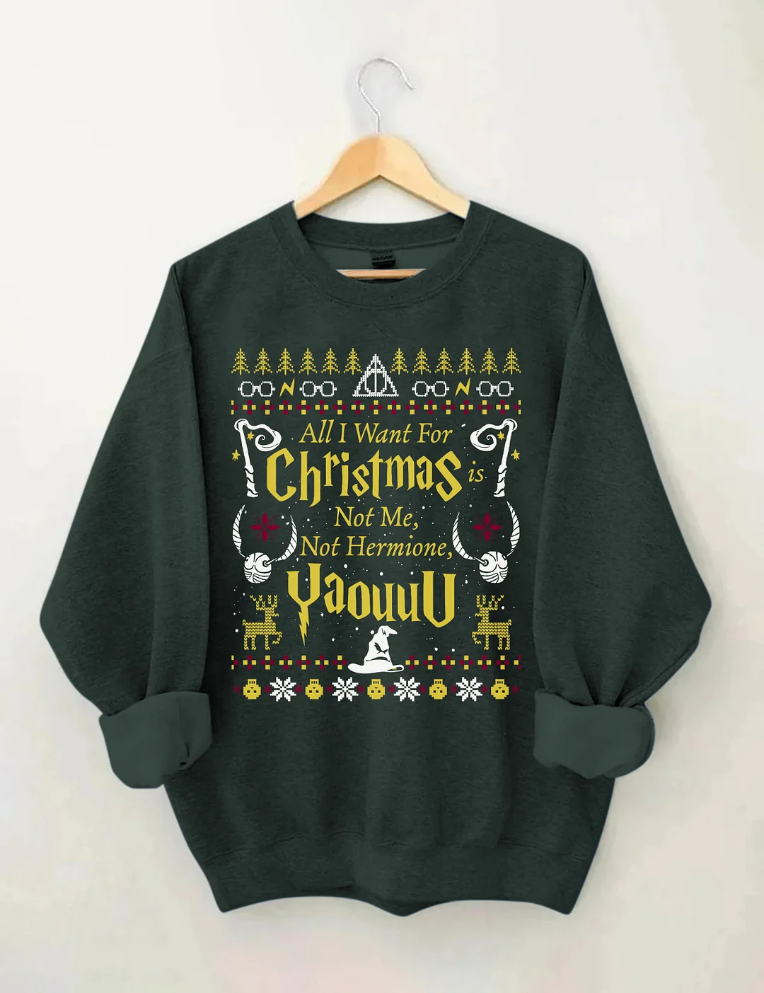 All I Want For Christmas Sweatshirt