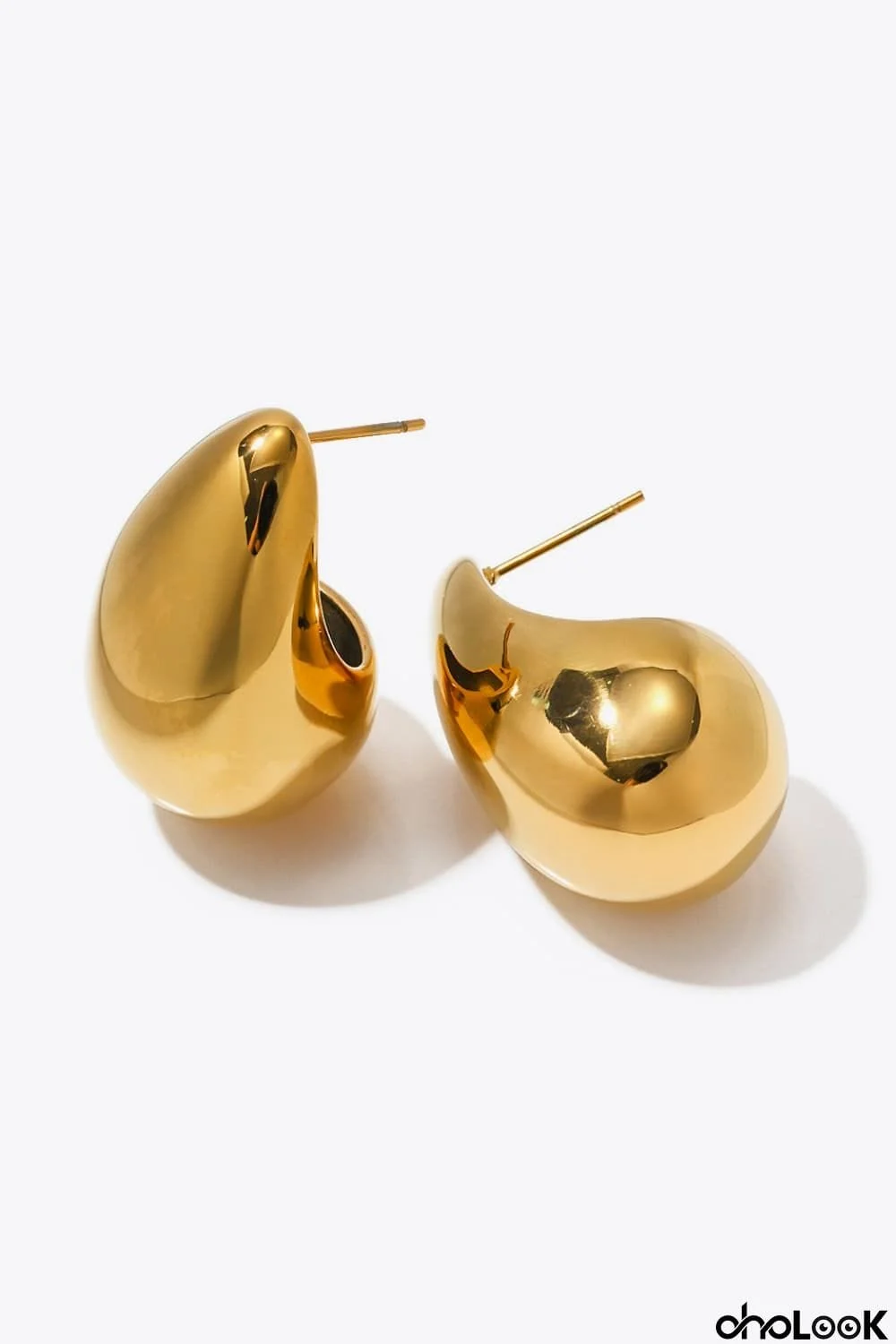 18K Gold-Plated Copper Earrings