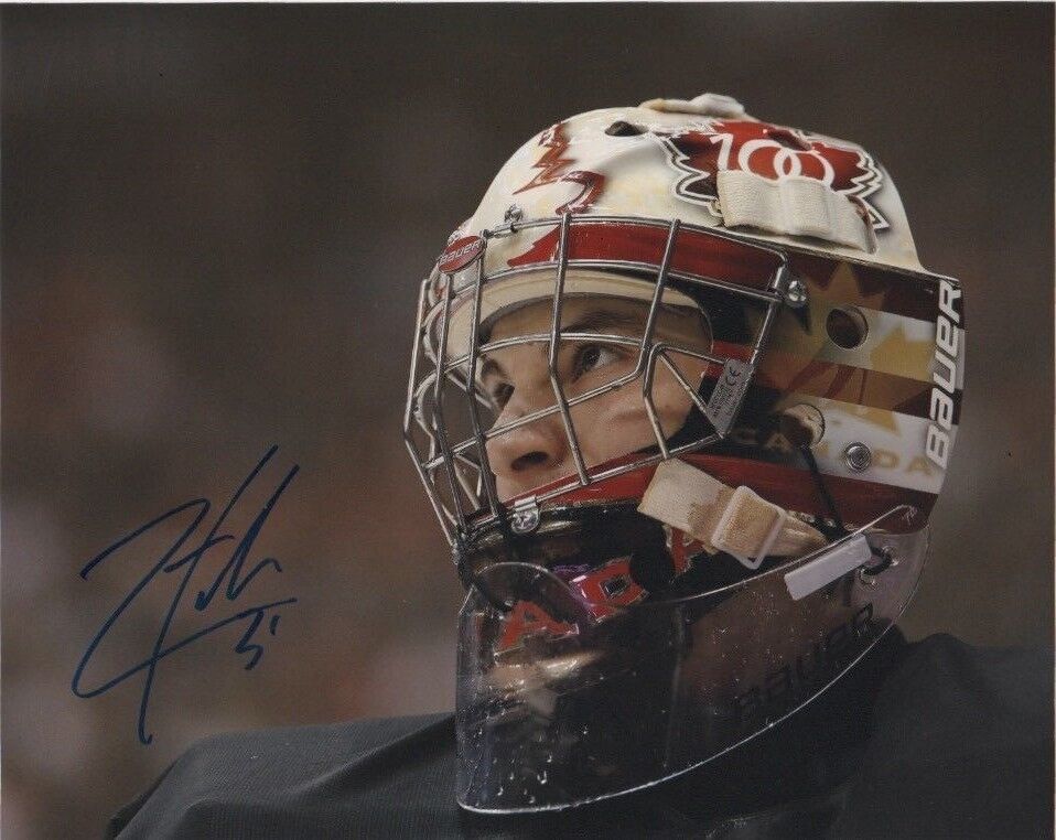 Team Canada Zachary Fucale Signed Autographed 8x10 Photo Poster painting COA