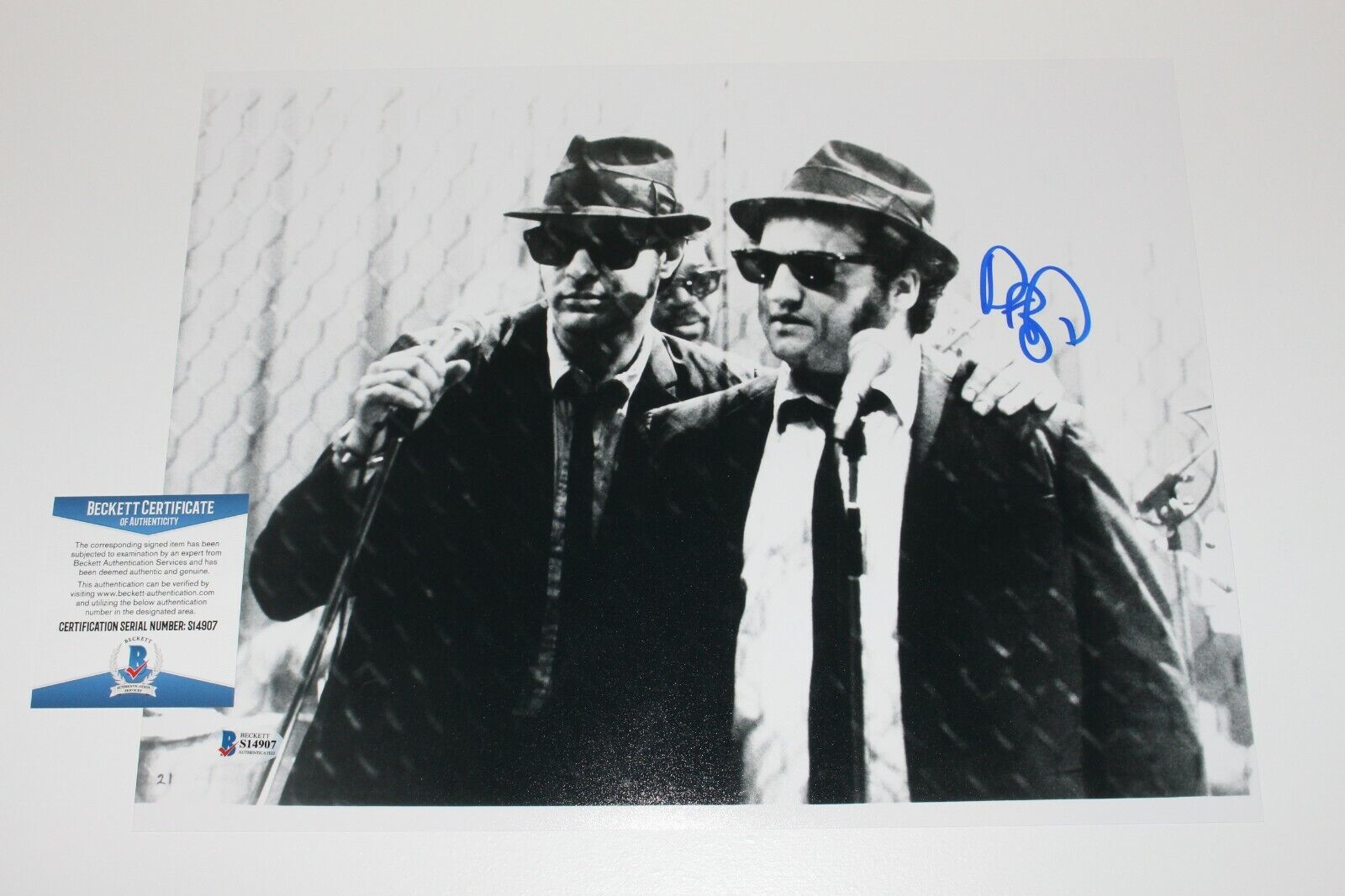 DAN AYKROYD SIGNED SATURDAY NIGHT LIVE 11x14 Photo Poster painting BECKETT COA BLUES BROTHERS