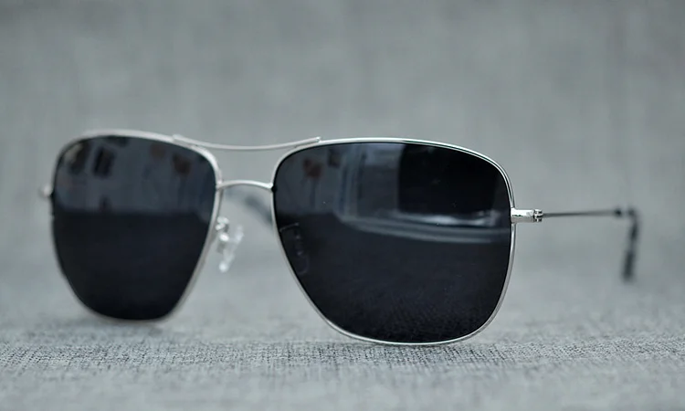 2022 New Style Memory Alloy vs Acetate Sunglasses Fashional Square Reflective Solar Glasses for Men