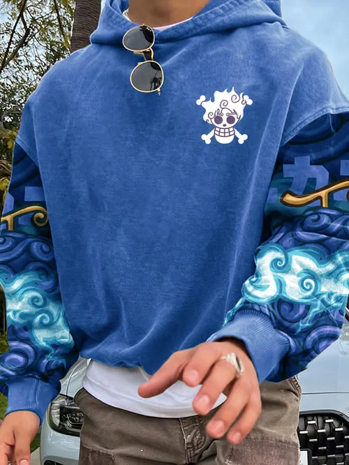 Men's Fashion One Piece THE Sun God Nika Hoodie