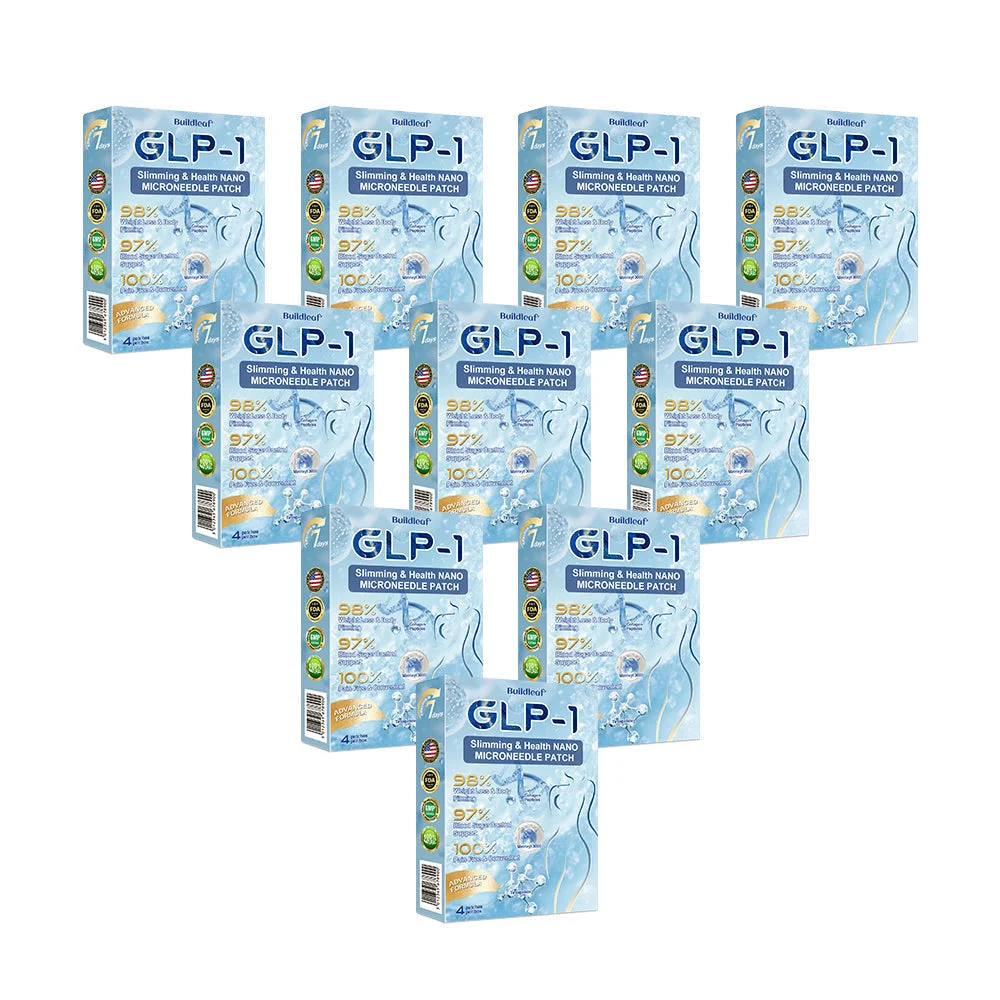 🏥FDA Store | 𝐵uil𝗱𝐿ea𝐟&reg; 𝑺𝑀𝗚T-𝑮𝐋𝑃-1 𝐒limming & 𝐻ealth 𝑁ano 𝑀icroneedle 𝑃atch with Collagen & Matrixyl 3000 丨Obesity,Cardiovascular Diseas, Diabetes, Sleep Apnea, Joint Problems and More