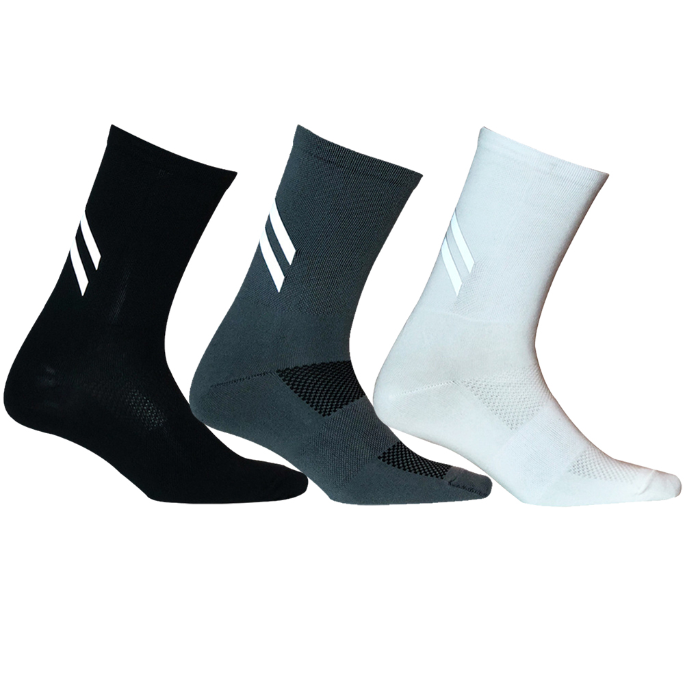 

DH Reflective Cycling Riding Socks Bicycle Sports Fitness Night Riding Sock, White, 501 Original