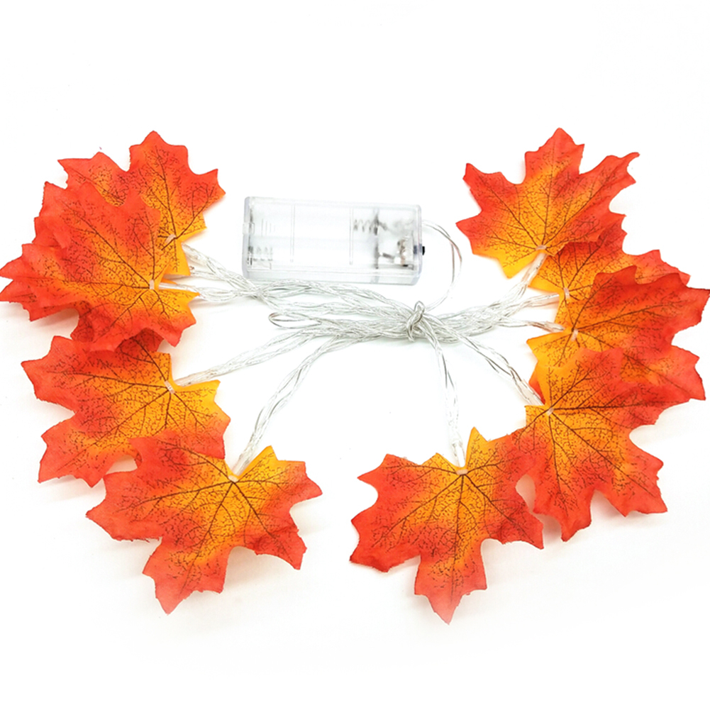 

Christmas Day Pendant Leaf Maple Leaf Light String Courtyard Party Room LED, 501 Original