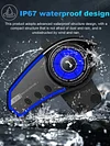 Motorcycle Helmet Headphone Handsfree Bluetooth-compatible 5.0 Wireless Headset