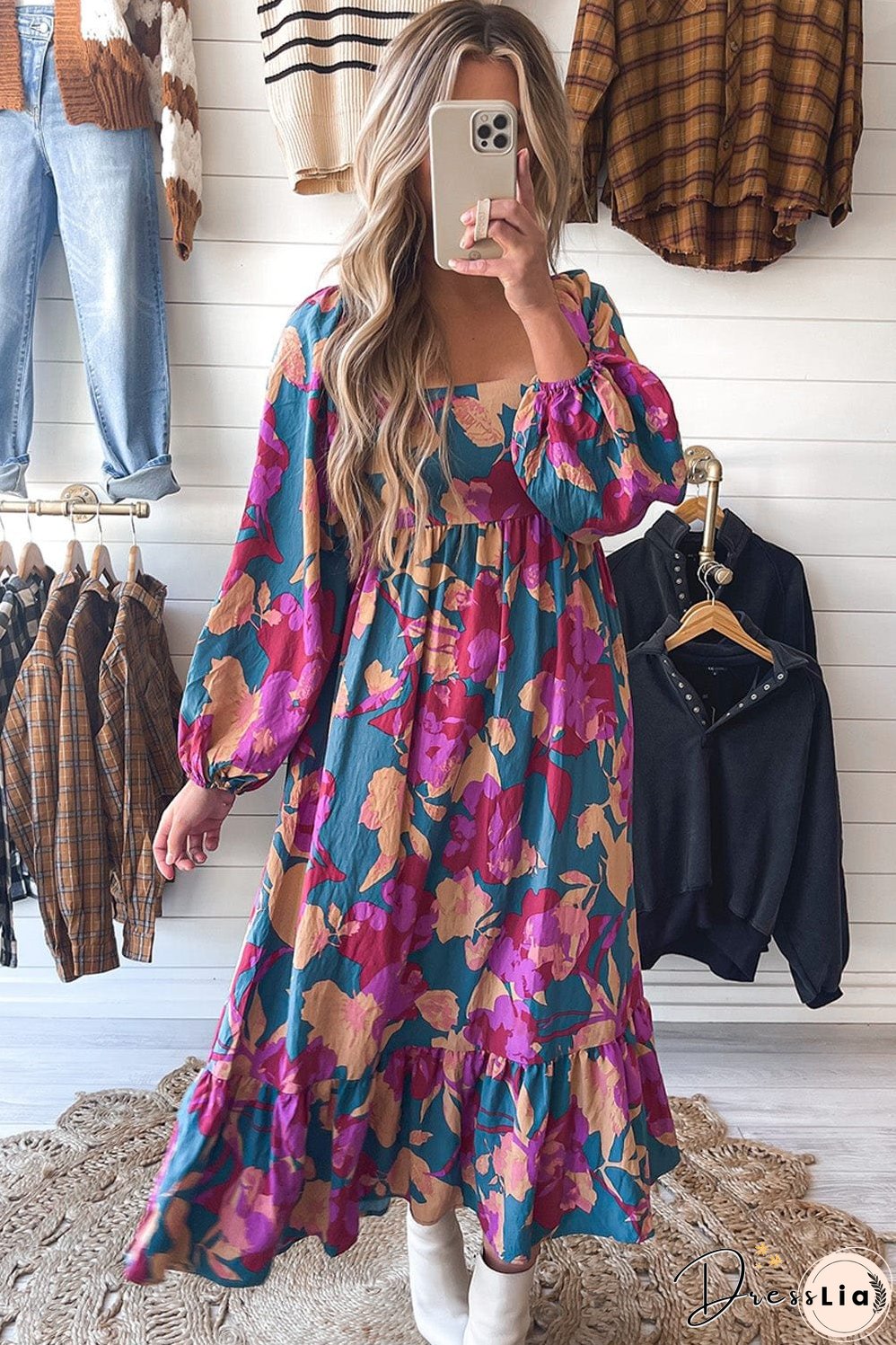 Chic Floral Dress