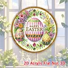 Easter Egg DIY Diamond Painting Hanging Pendants Acrylic Crafts Kit for Home Wall Decor