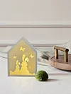 Silicone Bunny Atmosphere Lamp DIY Mold for Easter Home Decoration (5-Piece Set)