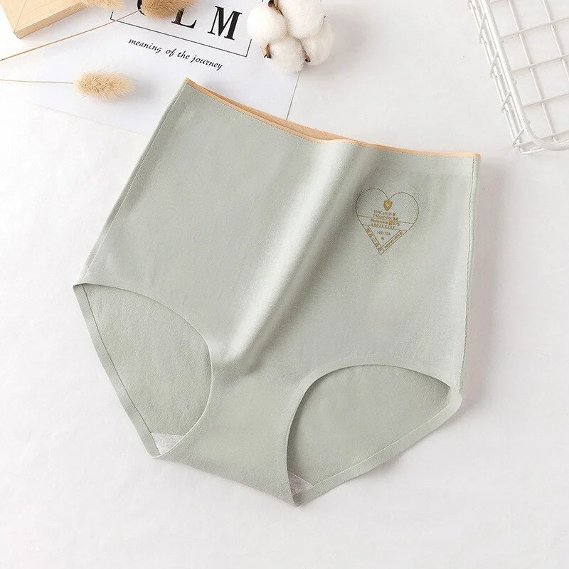 Sexy High Waist Women's Panties Cotton Briefs Body Shaper Comfort Graphene Panty Ladies Seamless Underwear Slimming Intimates