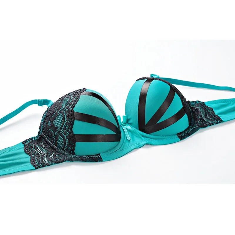 Push Up Bra and Thong Set Underwire Bra Plus Size Underwear Sets Women Hot Brassieres Woman Lingerie 2020 Underwear & Sleepwears