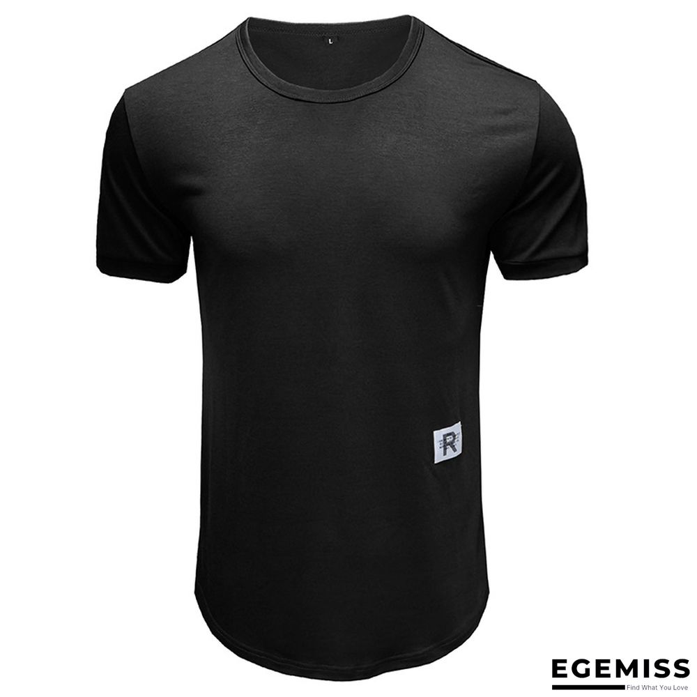 T-shirt with Short Sleeves and Round Collar In Plain Color | EGEMISS