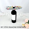 Diamond Painting Wine Glass Rack DIY Wine Glass Holder Storage Rack Diamond Art Acrylic Organizer Stemware Rack Kit