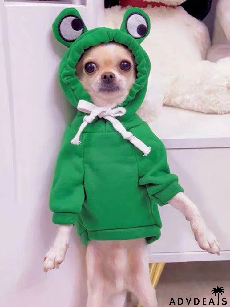 Frog Design Pet Hoodie