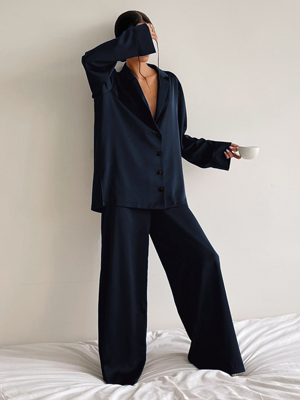 Monogrammed Loose Silk Pajamas For Women In Multiple Colors | Real Silk ...