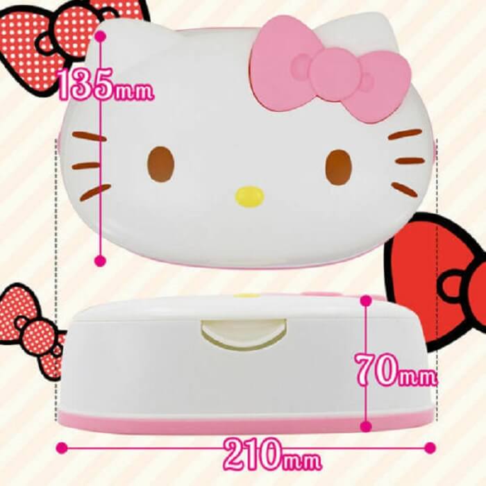 Wet Tissue Case Container Only Hello Kitty  Wet Wipes Case Sanrio Japan A Cute Shop - Inspired by You For The Cute Soul 