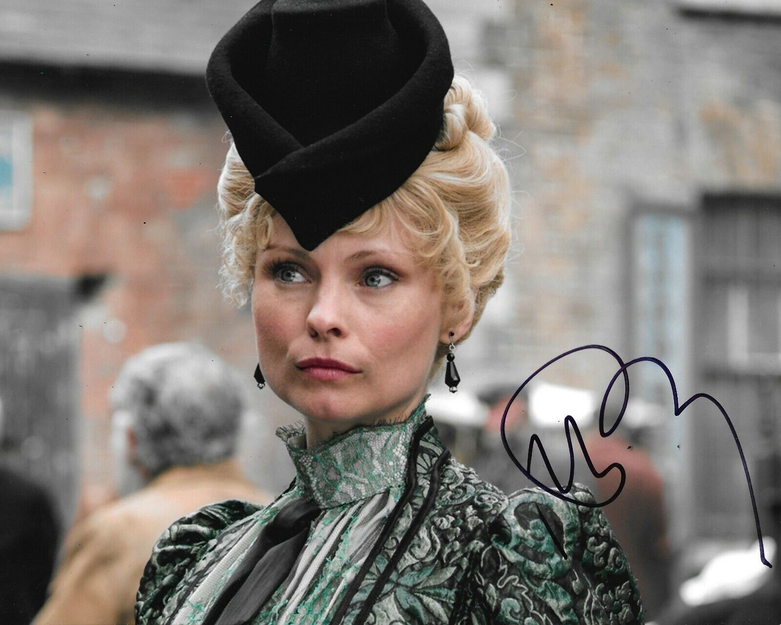 Myanna Buring Signed Ripper Street 10x8 Photo Poster painting AFTAL