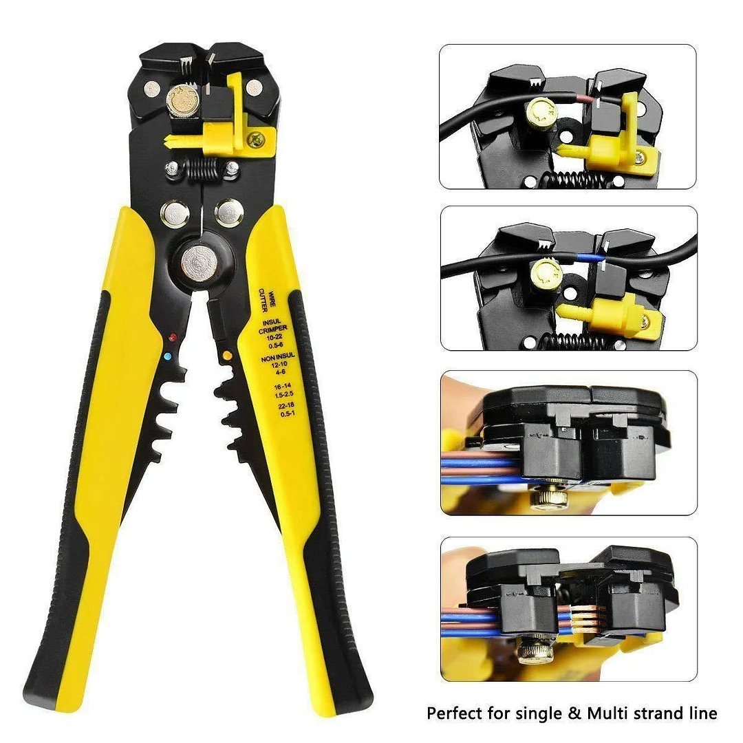 5 in 1 multi-function wire stripper automatic wire stripping cutter wire disassembly tool