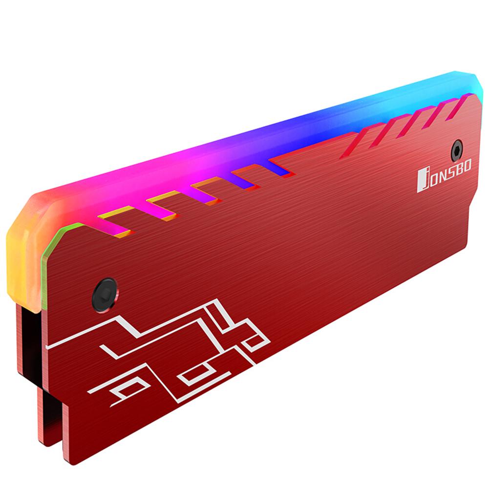 

1pc RGB RAM Heatsink Desktop PC DDR DDR3 DDR4 Memory Heat Spreader, 501 Original