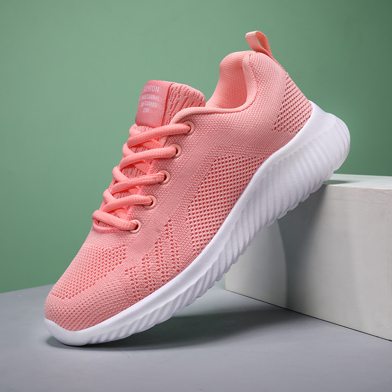 Drawato Casual Sneakers 2025 Summer Women's Fashion Jogging Sneaker Mesh Hiking Lightweight Tennis Vulcanized Shoes Zapatos Mujer