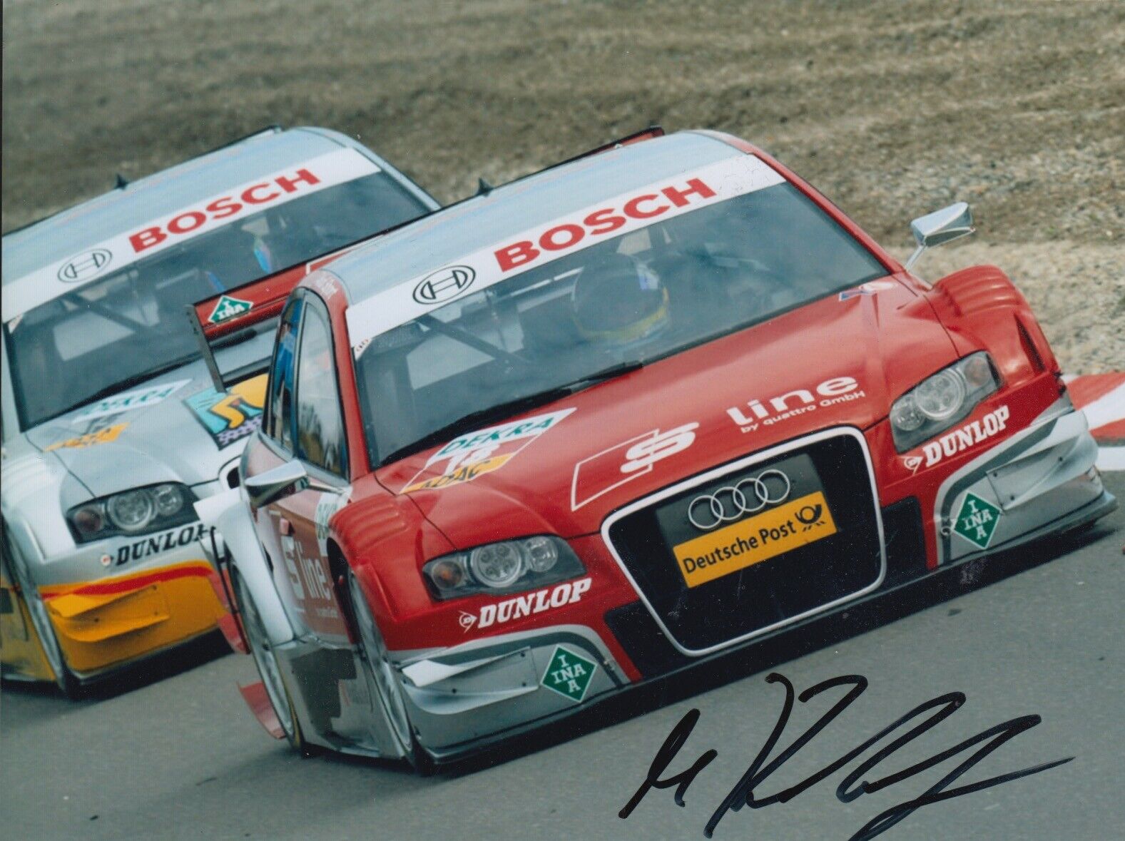 Mike Rockenfeller Hand Signed 8x6 Photo Poster painting - Touring Cars Autograph.