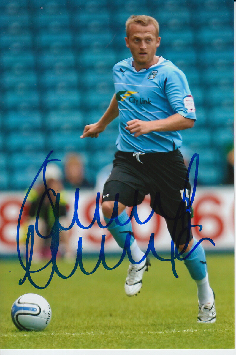 COVENTRY CITY HAND SIGNED SAMMY CLINGAN 6X4 Photo Poster painting 4.