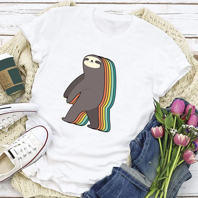 Walking sloth T-shirt Tee-04440-Annaletters