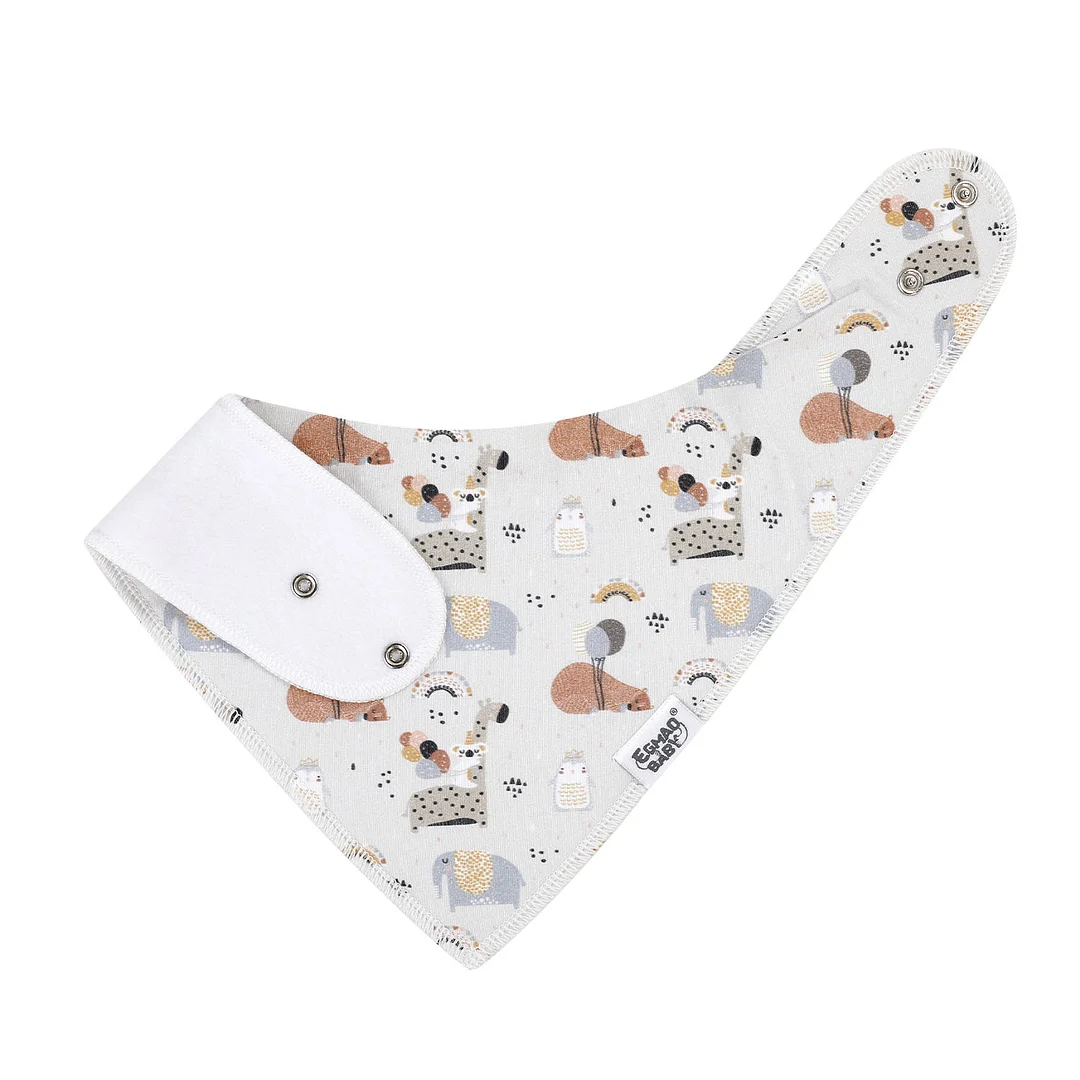 Egmao Baby Organic Cotton Baby Bibs - Fruits