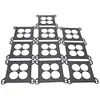 10Pcs 11/16Inch Ported Carburetor Base Gasket 1/16In Thick for Edelbrock Carter
