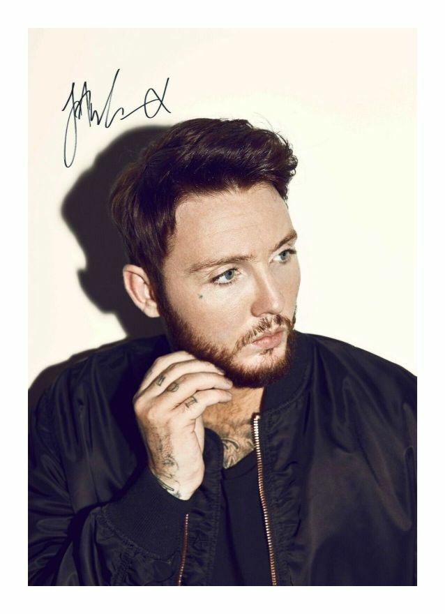 JAMES ARTHUR AUTOGRAPH SIGNED PP Photo Poster painting POSTER