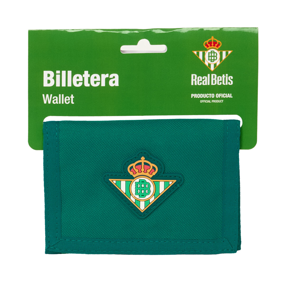 Purse Real Betis Balompi&eacute; Green Turquoise Green 12,5 x 9,5 x 1 cm