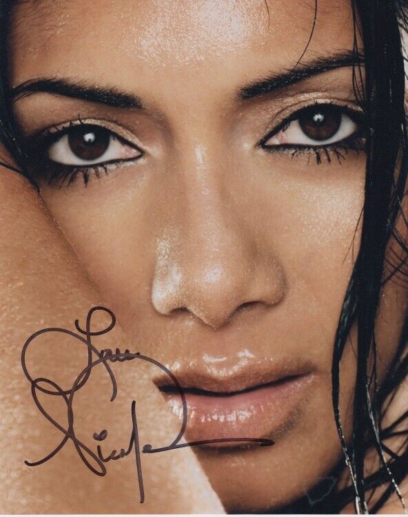 Nicole Scherzinger signed 8x10 Photo Poster painting