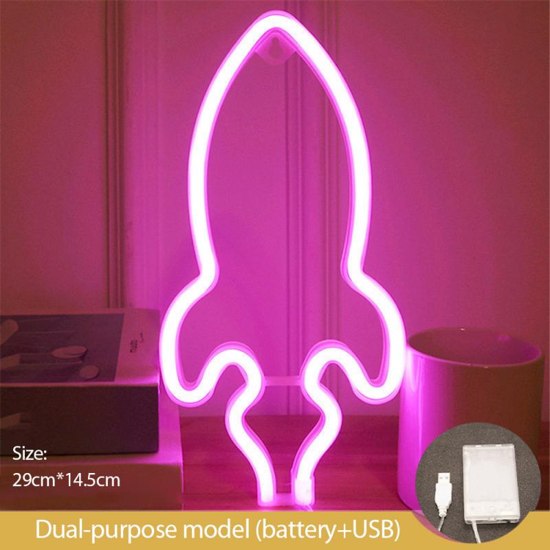 

Rocket Planet - Led Neon Light Sign, 501 Original