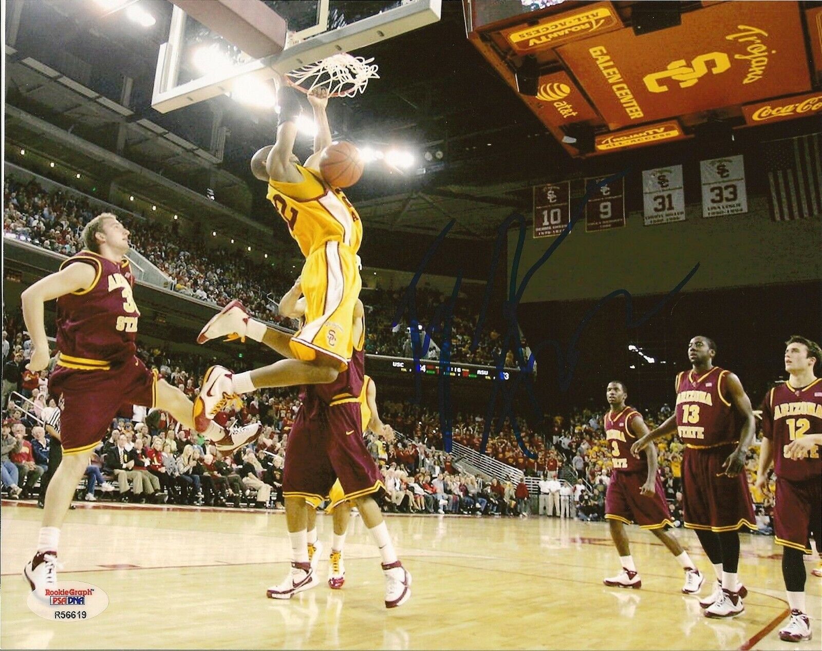 Taj Gibson Signed USC Trojans 8x10 Photo Poster painting PSA/DNA COA Bulls Basketball Autograph