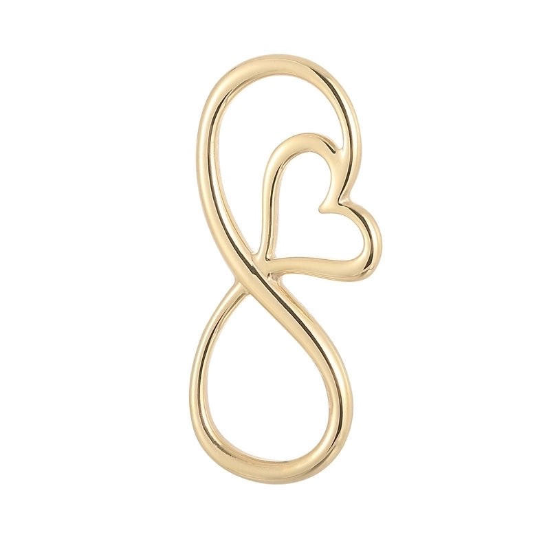 1 Piece Stainless Steel 18K Gold Plated Solid Color