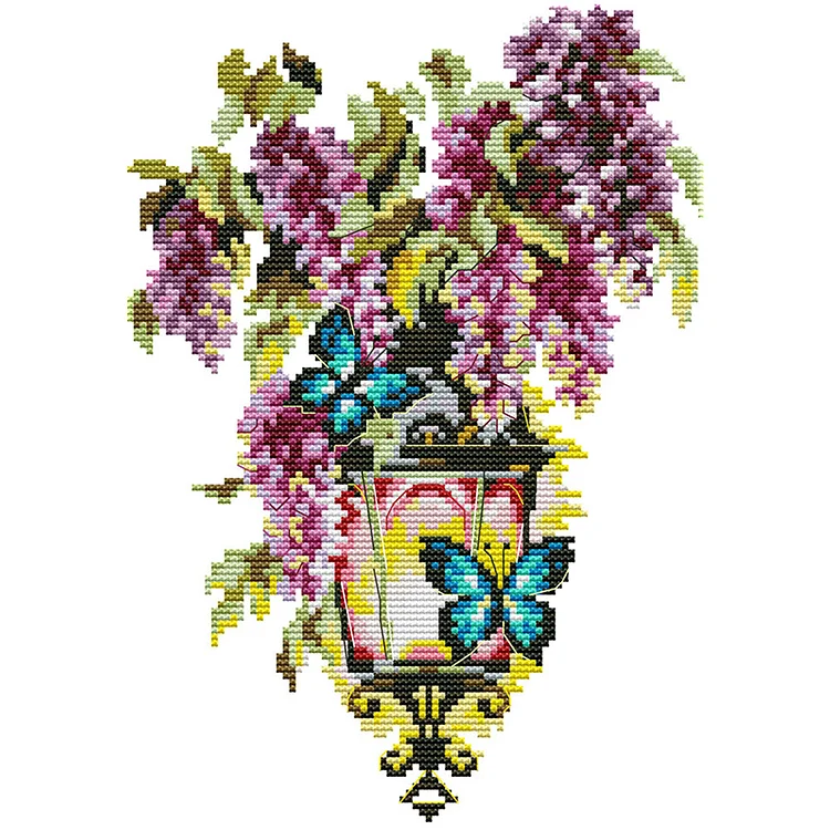 Fascination Light 14CT Printed Cross Stitch Kits (30*21CM) fgoby