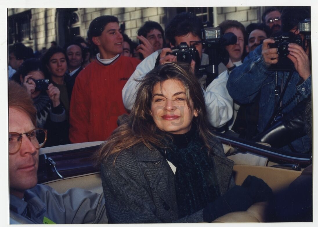 Kirstie Alley - Original Candid 5x7 Photo Poster painting by Peter Warrack