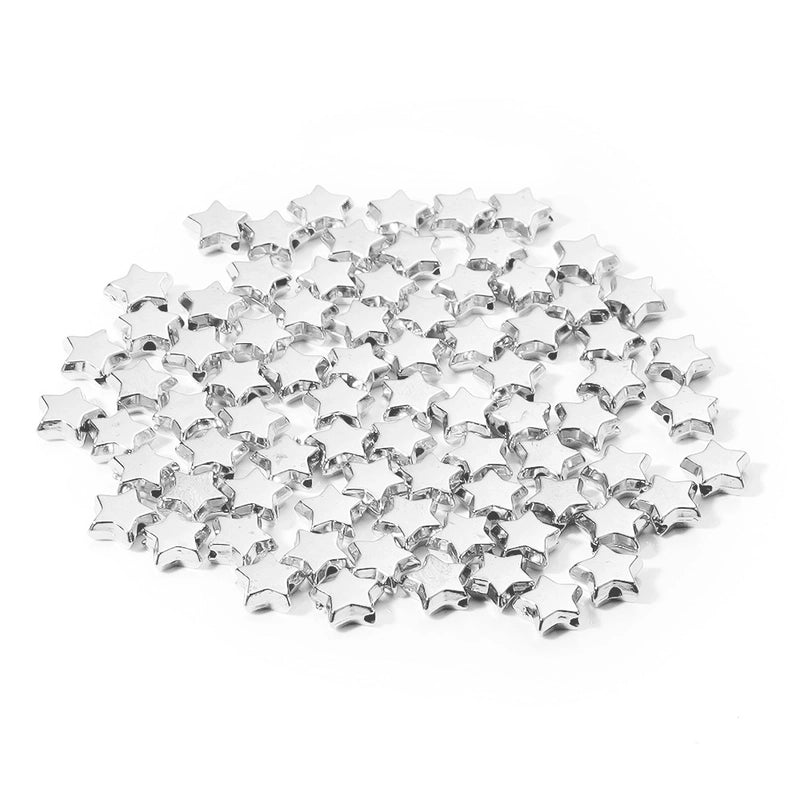 100 Pcs/package 50 Pcs/package Cute Pentagram Ccb Plating Jewelry Accessories