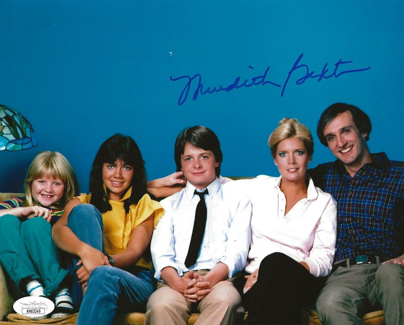 Meredith Baxter signed Family Ties 8x10 Photo Poster painting autographed Elyse Keaton 2 JSA